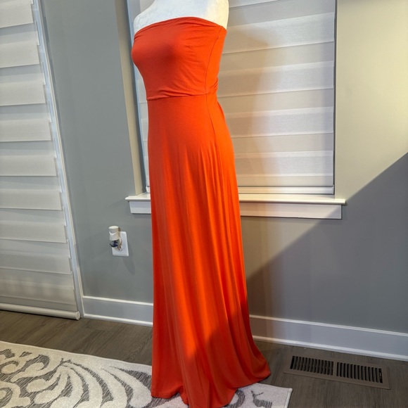 The Limited Coral strapless maxi dress, Size Small - Picture 3 of 8